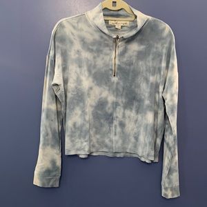 Tie Dye Half Zip